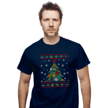 Load image into Gallery viewer, Shirts T-Shirts, Unisex / Small / Navy Ugly RPG Christmas Shirt
