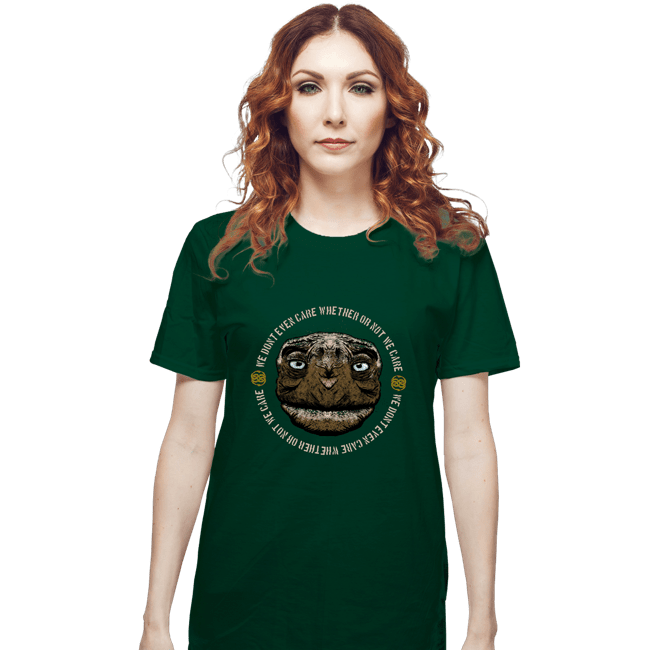 Shirts T-Shirts, Unisex / Small / Forest We Don't Even Care