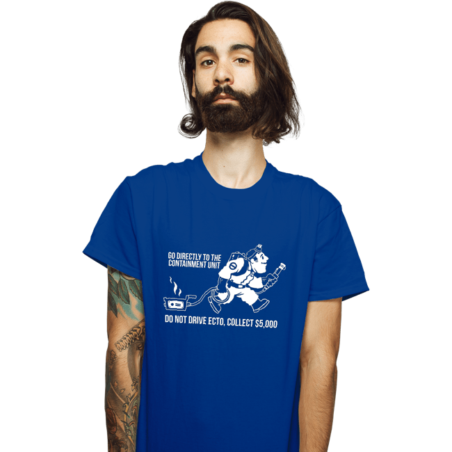 Secret_Shirts T-Shirts, Unisex / Small / Royal Blue Go Directly To Ecto!
