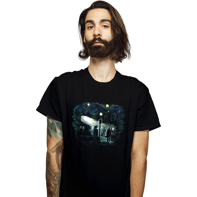 Secret_Shirts T-Shirts, Unisex / Small / Black Starry Exorcist