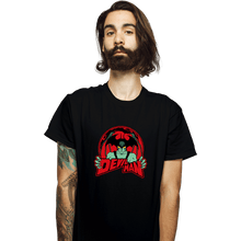 Load image into Gallery viewer, Shirts T-Shirts, Unisex / Small / Black Devilman Mascot
