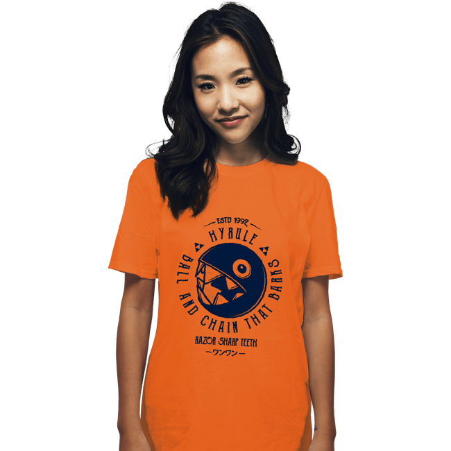 Shirts T-Shirts, Unisex / Small / Orange Bow Wow