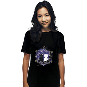 Shirts T-Shirts, Unisex / Small / Black Crescent Moon