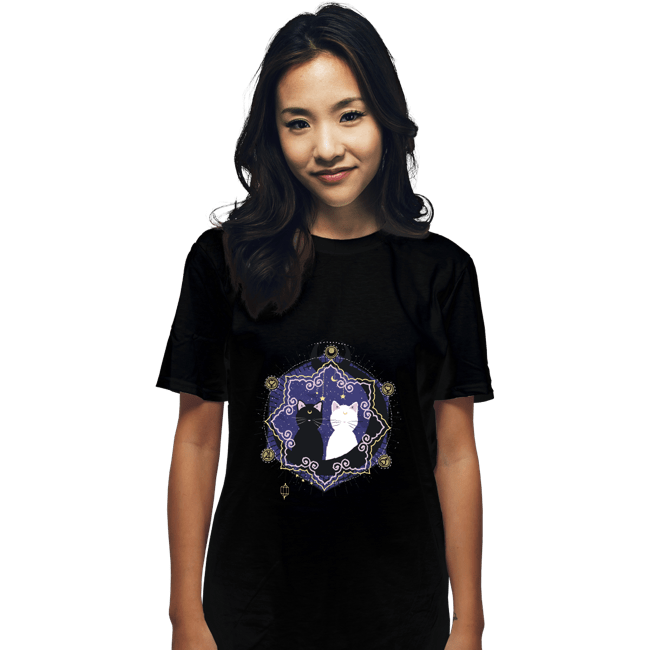 Shirts T-Shirts, Unisex / Small / Black Crescent Moon