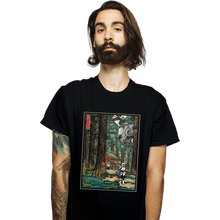 Load image into Gallery viewer, Daily_Deal_Shirts T-Shirts, Unisex / Small / Black Galactic Empire In A Forest
