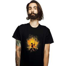 Load image into Gallery viewer, Shirts T-Shirts, Unisex / Small / Black Zuko Art
