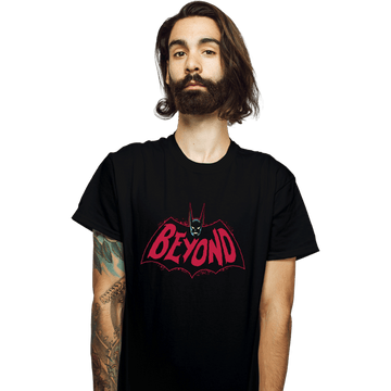 Secret_Shirts T-Shirts, Unisex / Small / Black Bat Beyond Tee