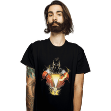 Load image into Gallery viewer, Shirts T-Shirts, Unisex / Small / Black S H A Z A M
