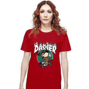 Secret_Shirts T-Shirts, Unisex / Small / Red Dasher Thrasher