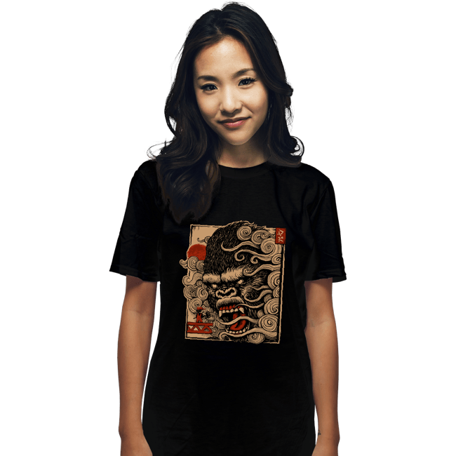 Shirts T-Shirts, Unisex / Small / Black Kong