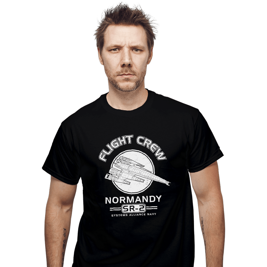 Shirts T-Shirts, Unisex / Small / Black Normandy Flight Crew