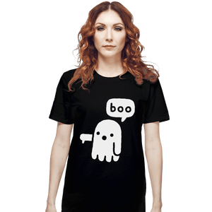 Shirts T-Shirts, Unisex / Small / Black Ghost Of Disapproval