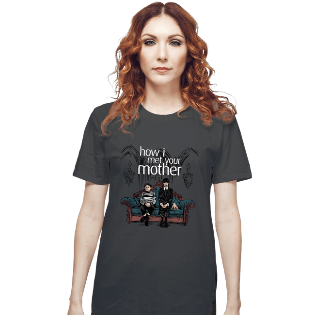 Secret_Shirts T-Shirts, Unisex / Small / Charcoal How I Met Morticia