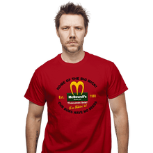 Load image into Gallery viewer, Secret_Shirts T-Shirts, Unisex / Small / Red McDowells
