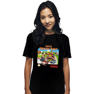 Daily_Deal_Shirts T-Shirts, Unisex / Small / Black SuperJurassic Kart