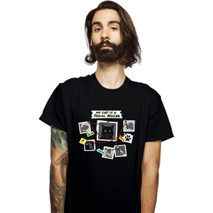 Daily_Deal_Shirts T-Shirts, Unisex / Small / Black Cat Killer
