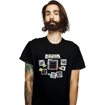 Daily_Deal_Shirts T-Shirts, Unisex / Small / Black Cat Killer