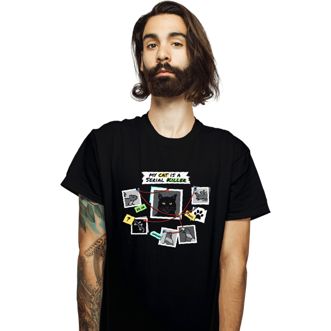 Daily_Deal_Shirts T-Shirts, Unisex / Small / Black Cat Killer