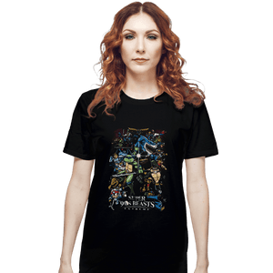 Secret_Shirts T-Shirts, Unisex / Small / Black Super '90s Beasts Extreme