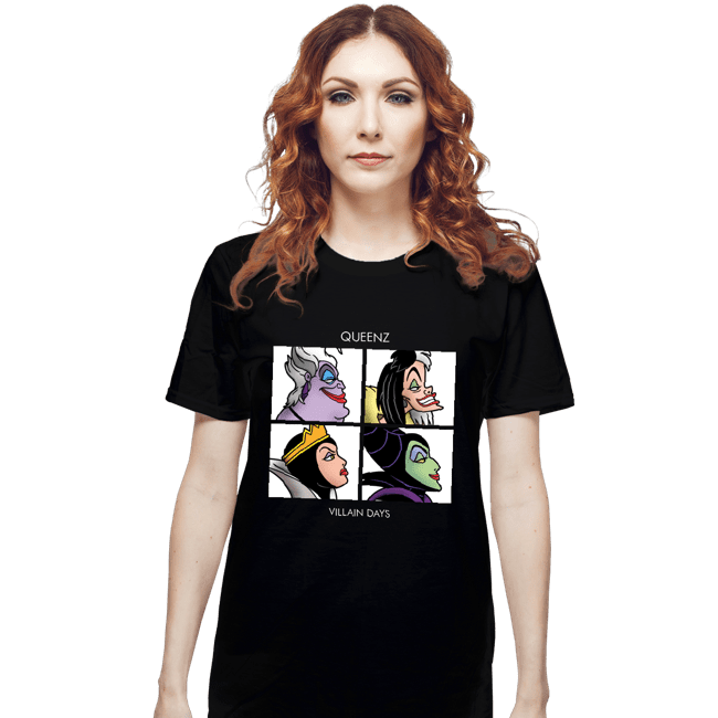 Daily_Deal_Shirts T-Shirts, Unisex / Small / Black Queenz Villain Days