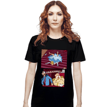 Load image into Gallery viewer, Secret_Shirts T-Shirts, Unisex / Small / Black Falling Princess
