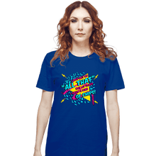 Load image into Gallery viewer, Shirts T-Shirts, Unisex / Small / Royal Blue And a Bag of Chips
