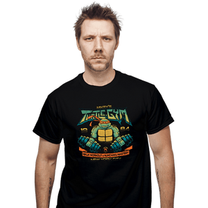 Daily_Deal_Shirts T-Shirts, Unisex / Small / Black Mikey's Turtle Gym