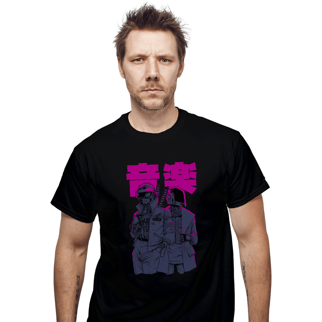Sold_Out_Shirts T-Shirts, Unisex / Small / Black Daft Cyberpunk