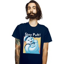 Load image into Gallery viewer, Shirts T-Shirts, Unisex / Small / Navy Stay Puft!
