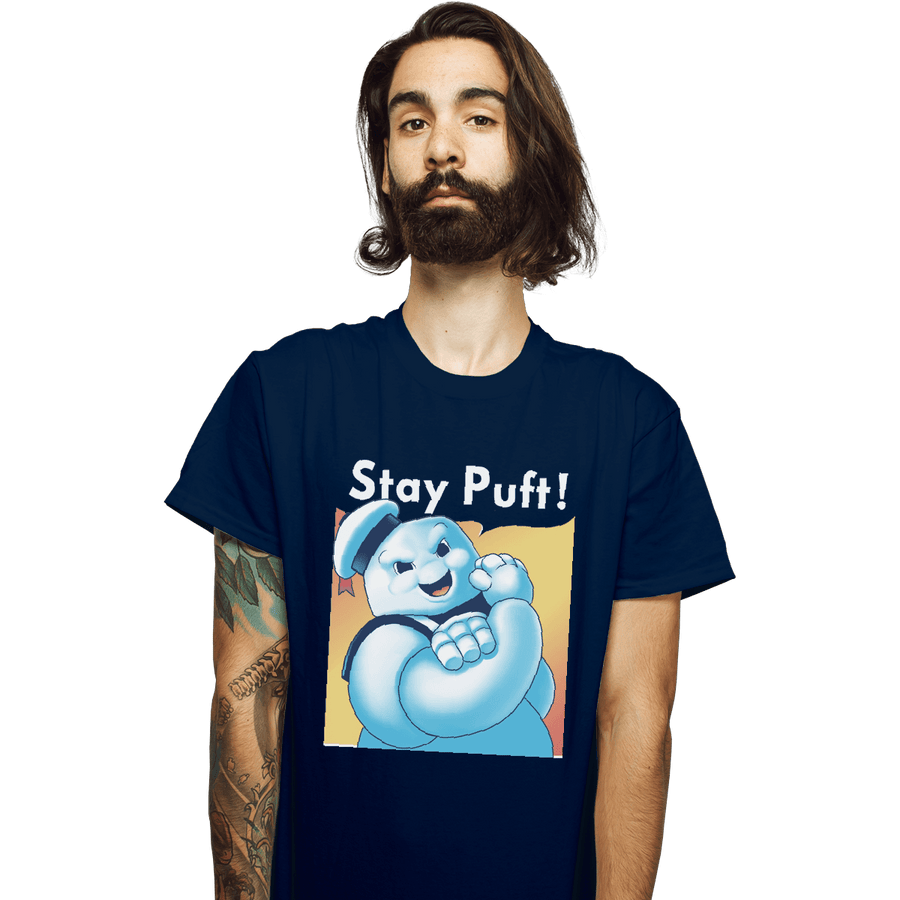Shirts T-Shirts, Unisex / Small / Navy Stay Puft!