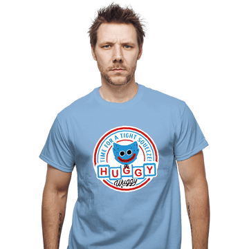 Daily_Deal_Shirts T-Shirts, Unisex / Small / Powder Blue A Tight Squeeze