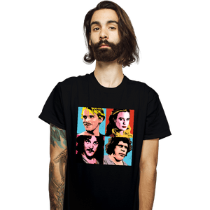 Shirts T-Shirts, Unisex / Small / Black Princess Warhol