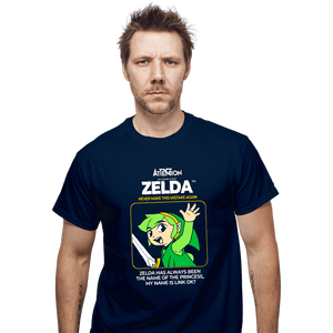 Daily_Deal_Shirts T-Shirts, Unisex / Small / Navy Not Zelda