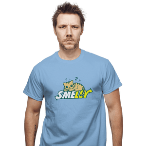 Secret_Shirts T-Shirts, Unisex / Small / Powder Blue Smelly Cat Secret Sale