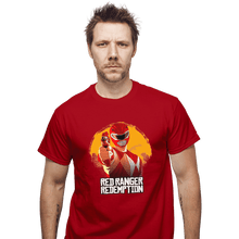 Load image into Gallery viewer, Shirts T-Shirts, Unisex / Small / Red Red Ranger Redemption
