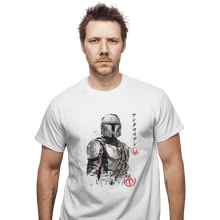 Load image into Gallery viewer, Shirts T-Shirts, Unisex / Small / White Din Djarin
