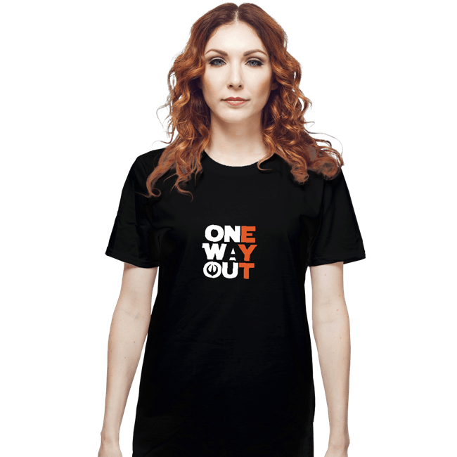 Secret_Shirts T-Shirts, Unisex / Small / Black One Way Out