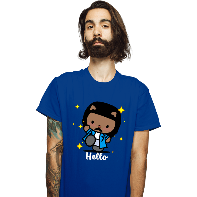 Daily_Deal_Shirts T-Shirts, Unisex / Small / Royal Blue Hello