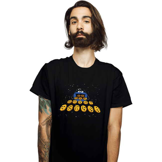 Secret_Shirts T-Shirts, Unisex / Small / Black Cookie Vader