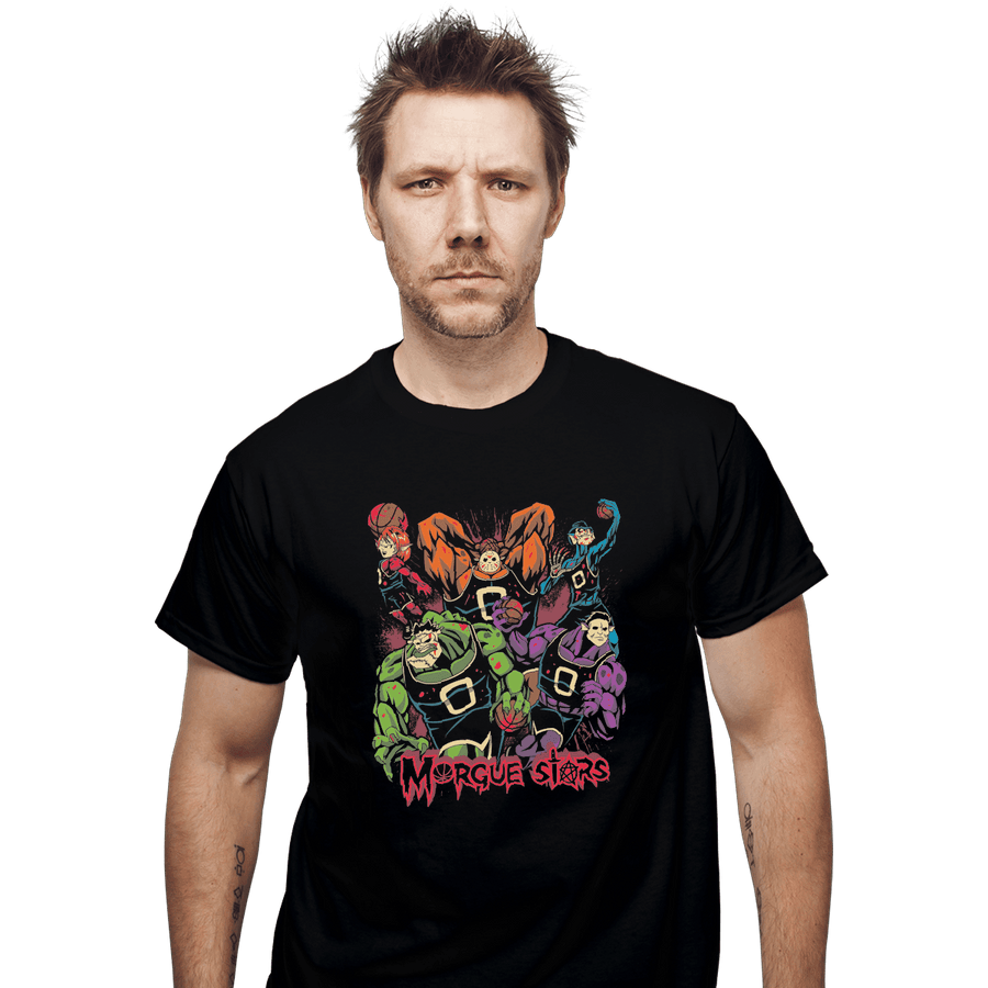 Shirts T-Shirts, Unisex / Small / Black Morgue Stars