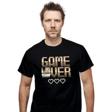 Load image into Gallery viewer, Shirts T-Shirts, Unisex / Small / Black Game Over

