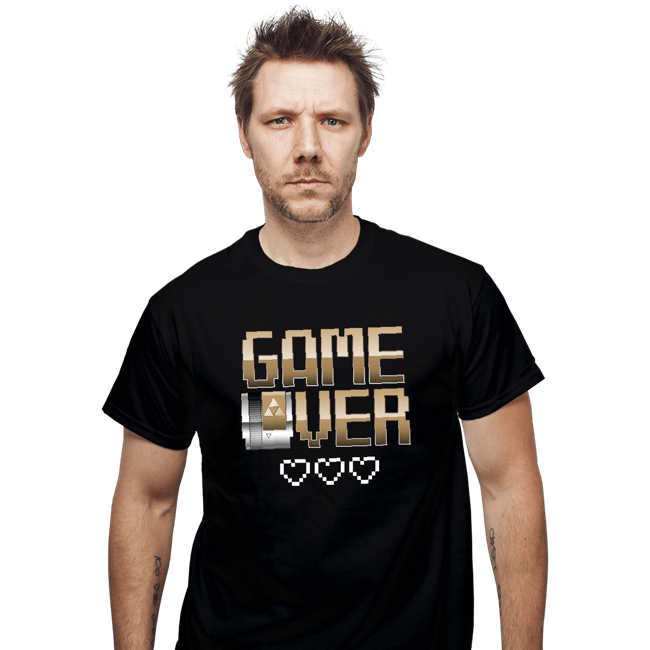 Shirts T-Shirts, Unisex / Small / Black Game Over