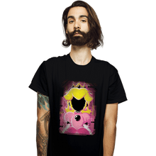 Load image into Gallery viewer, Shirts T-Shirts, Unisex / Small / Black Peach Glitch
