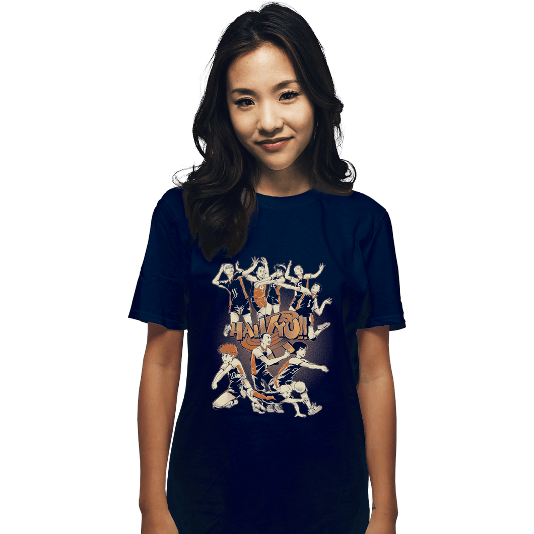 Shirts T-Shirts, Unisex / Small / Navy Haikyu Jam