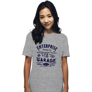 Daily_Deal_Shirts T-Shirts, Unisex / Small / Sports Grey Enterprise Garage