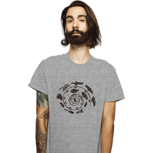 Load image into Gallery viewer, Secret_Shirts T-Shirts, Unisex / Small / Sports Grey Timeline
