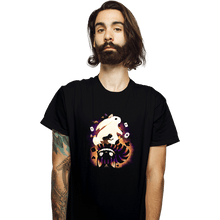 Load image into Gallery viewer, Daily_Deal_Shirts T-Shirts, Unisex / Small / Black Cheshire White Rabbit
