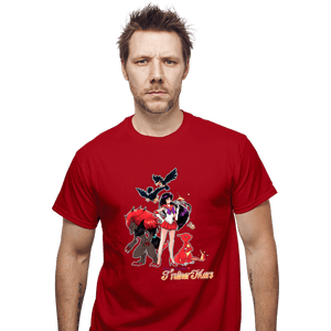 Shirts T-Shirts, Unisex / Small / Red Trainer Mars