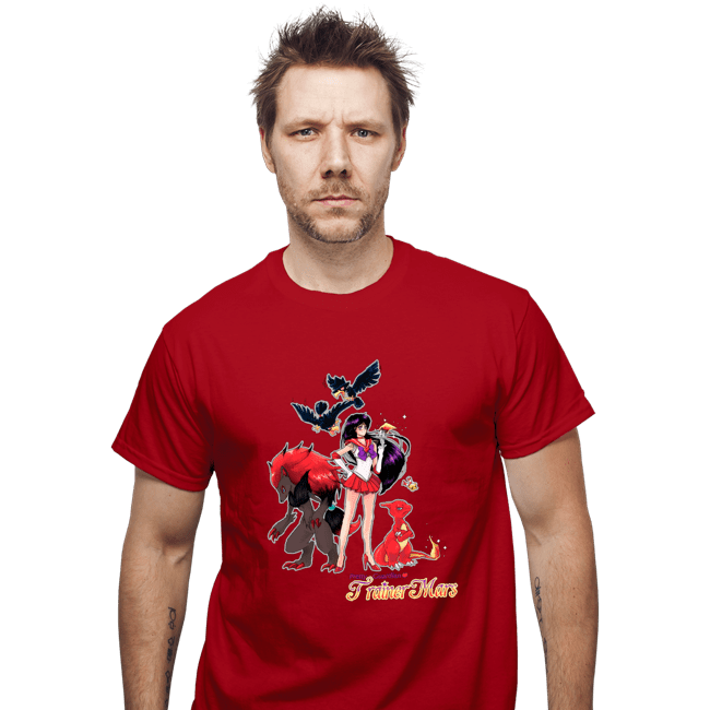 Shirts T-Shirts, Unisex / Small / Red Trainer Mars