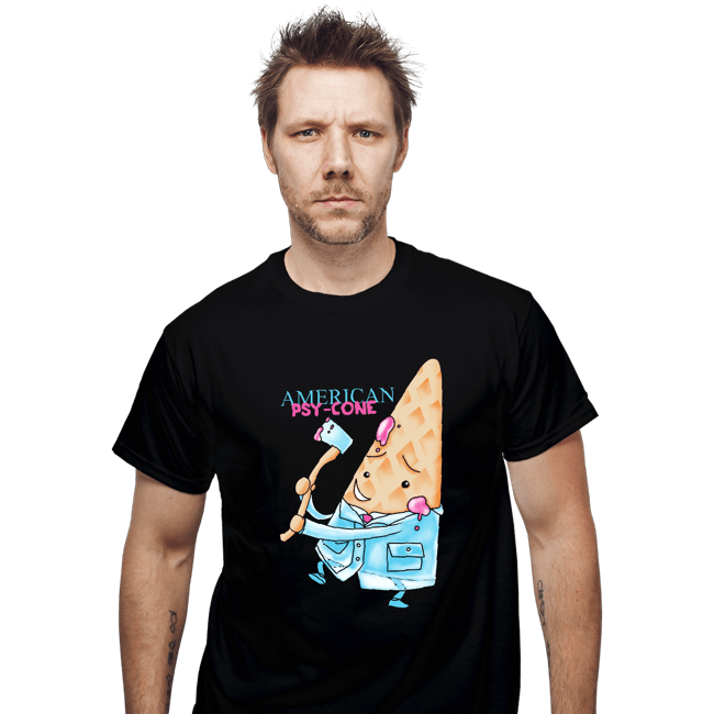 Secret_Shirts T-Shirts, Unisex / Small / Black Psy Cone